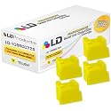 Xerox Phaser 8560 Compatible Yellow 108R00725 Pack of 4 Solid Ink ColorStix Cartridge by LD Products