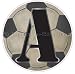 "A" Soccer Ball Alphabet Letter Name Wall Sticker - baby nursery boys sports room decor baby nursery boy sport room decor decoration decorations mural stickers bedroom "A" Soccer Ball Alphabet Letter Name Wall Sticker - baby nursery boys sports room decor baby nursery boy sport room decor decoration decorations mural stickers bedroom