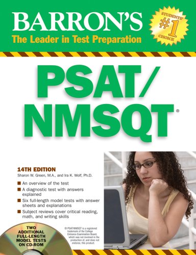 Barron's PSAT/NMSQT with CD-ROM (Barron's: the Leader in Test Preparation)