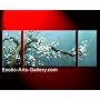 Abstract Art Painting Cherry Blossom Painting Feng Shui Painting 105-1