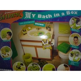 Shrek My Bath in a Box 23 Peice Set