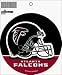 ATLANTA FALCONS 5 INCH ROUND DECAL