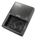 Sanyo VAR-L50U Compact Battery Charger for Sanyo DB-L50AU Lithium-Ion Battery