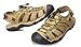 4HOW Men's Outdoor Sandals Trail Leather Water Sports Shoes