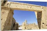 Theatre, archaeological site of Leptis Magna - 20 Inch Canvas Print (51cm) by Robert Harding