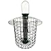 Droll Yankees Domed Cage Sunflower Seed Bird Feeder, 4 Feeding Ports, 15-Inch, Green