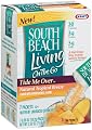 South Beach Diet Tide Me Over On-the-Go Tropical Breeze, .36-Ounce Packets, 10 Count Boxes (Pack of 6)