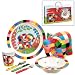 Elmer Elephant 7-Piece Melamine set