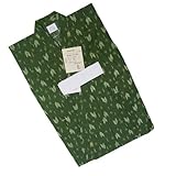 【着物問屋】 男の子ゆかた 【矢がすり・抹茶色】1~2才用(90cm)