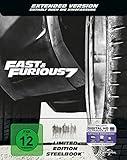 Fast & Furious 7 - Extended Version - Steelbook [Blu-ray] [Limited Edition]