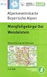 DAV Bayerische Alpen 16 Mangfallgebirge Ost 1 : 25 000: Wendelstein, Gro�er Traithen. Wegmarkierungen und Skirouten. Alpenvereinskarte Bayrische Alpen