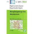 DAV Bayerische Alpen 16 Mangfallgebirge Ost 1 : 25 000: Wendelstein, Gro�er Traithen. Wegmarkierungen und Skirouten. Alpenvereinskarte Bayrische Alpen