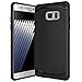 Galaxy Note 7 Case, LK [Armor Shield] Shock Absorbent Dual Layer Hard PC Cover + TPU Inner Hybrid Defender Case For Samsung Galaxy Note 7 (Black)