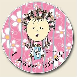 I Have Issues Auto Coaster, Single Coaster for Your Car