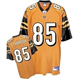 Bengals - Reebok Men's NFL Alternate Color Replica Jersey - Johnson, Chad