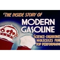 Historic Oil Manufacturing Cartoon: The Inside Story of Modern Gasoline DVD (1946)