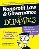 img - for Nonprofit Law & Governance for Dummies book / textbook / text book