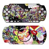 Flower Cloud Design Decorative Protector Skin Decal Sticker for Sony PSP 3000