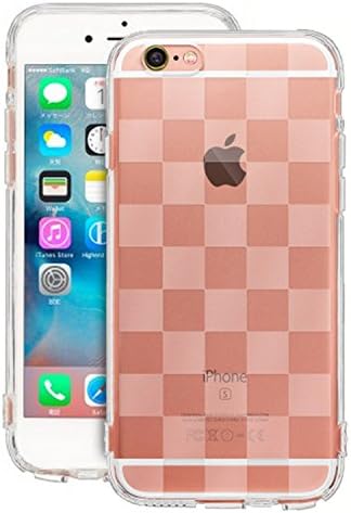 HAOKE Apple AT Transparent Clear Thin Slim Soft TPU Cover for Apple iPhone 6/6S 4.7 Inch Only (Transparent Grid)