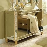 American Drew Bob Mackie Signature Mirrored Glass Credenza