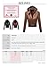 Awesome21 Women's Faux Leather Detachable Hood Biker Bomber Jacket