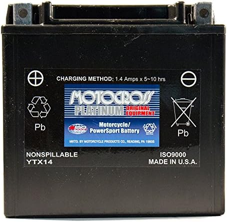 12V 12Ah Battery for Honda VF VT CB 700 750 V45 Interceptor