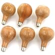 Graver Pear Shape Wood Handle 6 Engraving Beading Tool