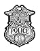 Harley-Davidson® Police Embroidered Patch. EM1263882