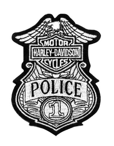 Harley-Davidson® Police Embroidered Patch. EM1263882