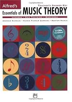Essentials of Music Theory: Teacher's Answer Key Book and 2 Ear Training CDs
