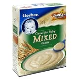 Gerber Mixed Grain Cereal for Baby, 16-Ounce Boxes (Pack of 6)