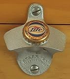 Miller Lite Beer Bottle Cap Starr X Wall Mount Opener