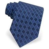 Falmouth Tie by Principessa - Navy blue Silk
