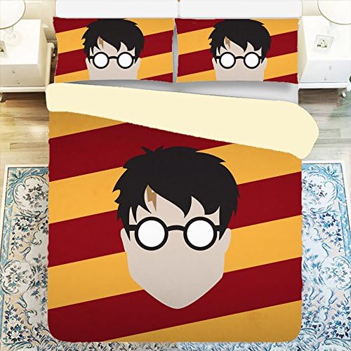 Fashionable Harry Potter 4 Piece Duvet Cover Set Queen Size