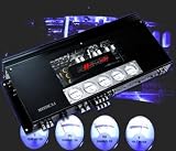 Zoom Produkt-Bild: Car-Amplifier McHammer 'Mystic 5.1' 4x 675 Watt + 1x 850Watt, schwarz, wei&szlig;es Backlight