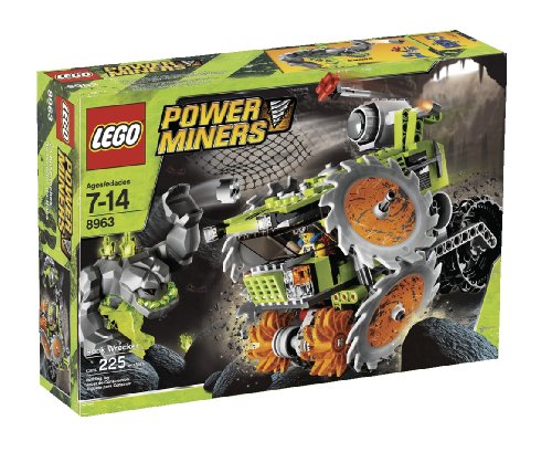 Features of LEGO Power Miners Rock Wrecker (8963)