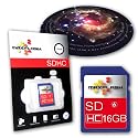 BLAZING 16GB SDHC Class 6 ( Secure Digital High Capacity ) Memory Card for Nikon CoolPix L20 / CoolPix P90 / Digital SLR D5000 and More Digital Cameras ***Includes Mouse Pad***
