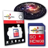 BLAZING 16GB SDHC Class 6 ( Secure Digital High Capacity ) Memory Card for Select Nikon Cameras & Camcorders ** Includes Beatifully Rendered Stellar Nebula MousePad **