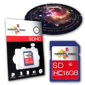 BLAZING 16GB SDHC Class 6 ( Secure Digital High Capacity ) Memory Card for Nikon CoolPix L20 / CoolPix P90 / Digital SLR D5000 and More Digital Cameras ***Includes Mouse Pad***