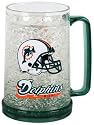 Miami Dolphins 16oz Crystal Freezer Mug