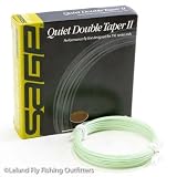 Sage Quiet Double Taper II Fly Line, Dun, 00 wt