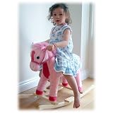 Born To Play Rocking Horse Pink