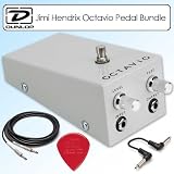 Dunlop JH-OC1 Jimi Hendrix Octavio Pedal Bundle With Cables & Guitar Picks
