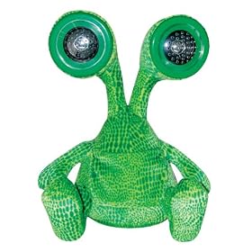 Click here to buy I-pals Green Lizard Print Speaker In Disp Box by Earthwood Toys.
