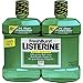 Listerine Antiseptic Mouthwash, Fresh Burst Flavor/original Flavor 1.5 Liter Bottle (Pack of 2)