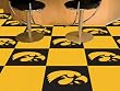 Iowa Hawkeyes 18"x18" tiles Carpet Tiles Set of 20 Carpet Tiles