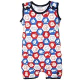 POLARN O. PYRET Animal Badge Newborn Romper