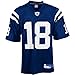 Reebok NFL Equipment Indianapolis Colts #18 Peyton Manning Royal Blue Replica Football Jersey