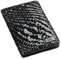Cole Haan Hand-Woven Patent Leather Cover for 2nd Generation Kindle,Black