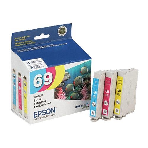 Epson 69 Series DURABrite Ultra Color Ink Cartridges - Multipack (T069520) Epson 69 Series DURABrite Ultra Color Ink Cartridges - Multipack (T069520)
